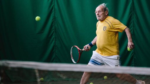 Найкращий тенісист у світі: 97-річний харків'янин потрапив до Книги рекордів Гіннеса