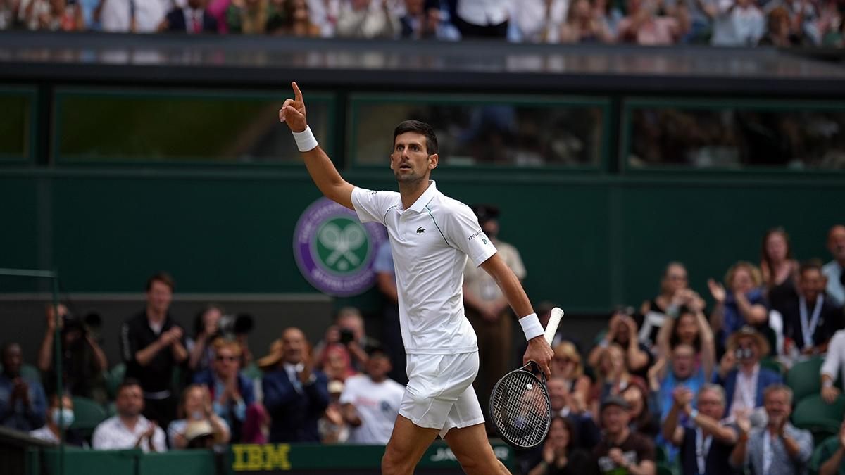 Новак Джокович вшосте виграв Вімблдон Новак Джокович вшосте виграв Вімблдон