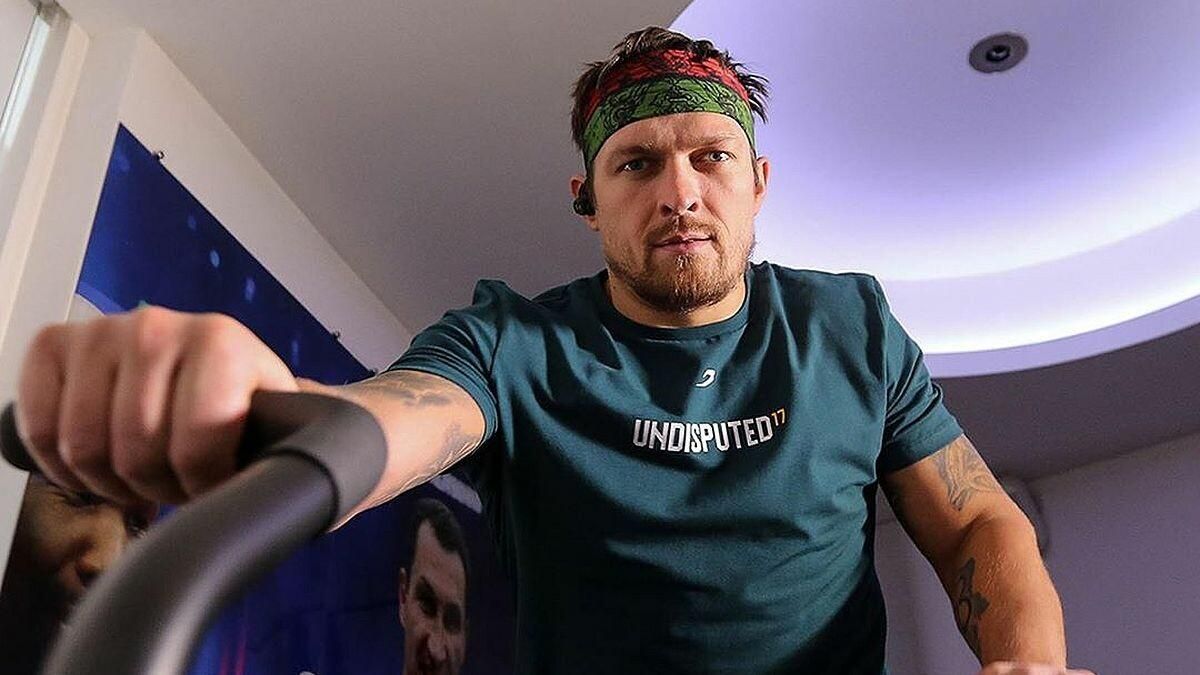 Як Усик набирає вагу перед боєм з Джошуа – фото Як Усик набирає вагу перед боєм з Джошуа – фото