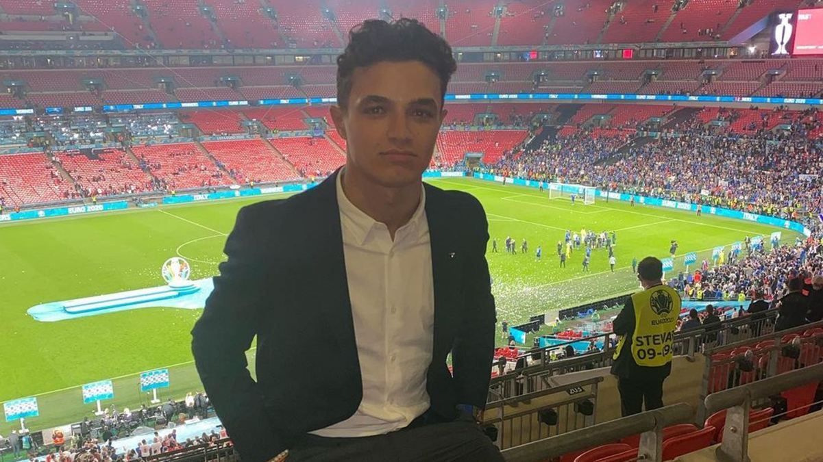 На Ладно Норріса напали під час заворушень на фіналі Євро 2020 На Ладно Норріса напали під час заворушень на фіналі Євро 2020