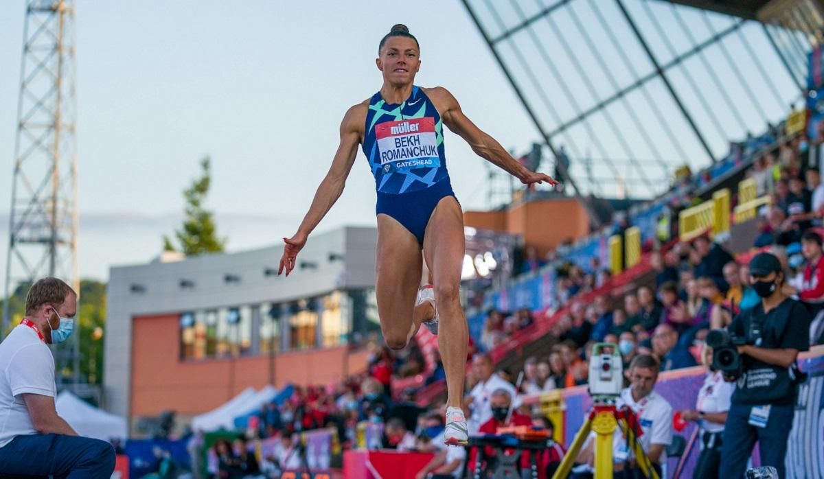 Як Бех-Романчук розірвала Діамантову лігу перед Олімпіадою – відео Як Бех-Романчук розірвала Діамантову лігу перед Олімпіадою – відео