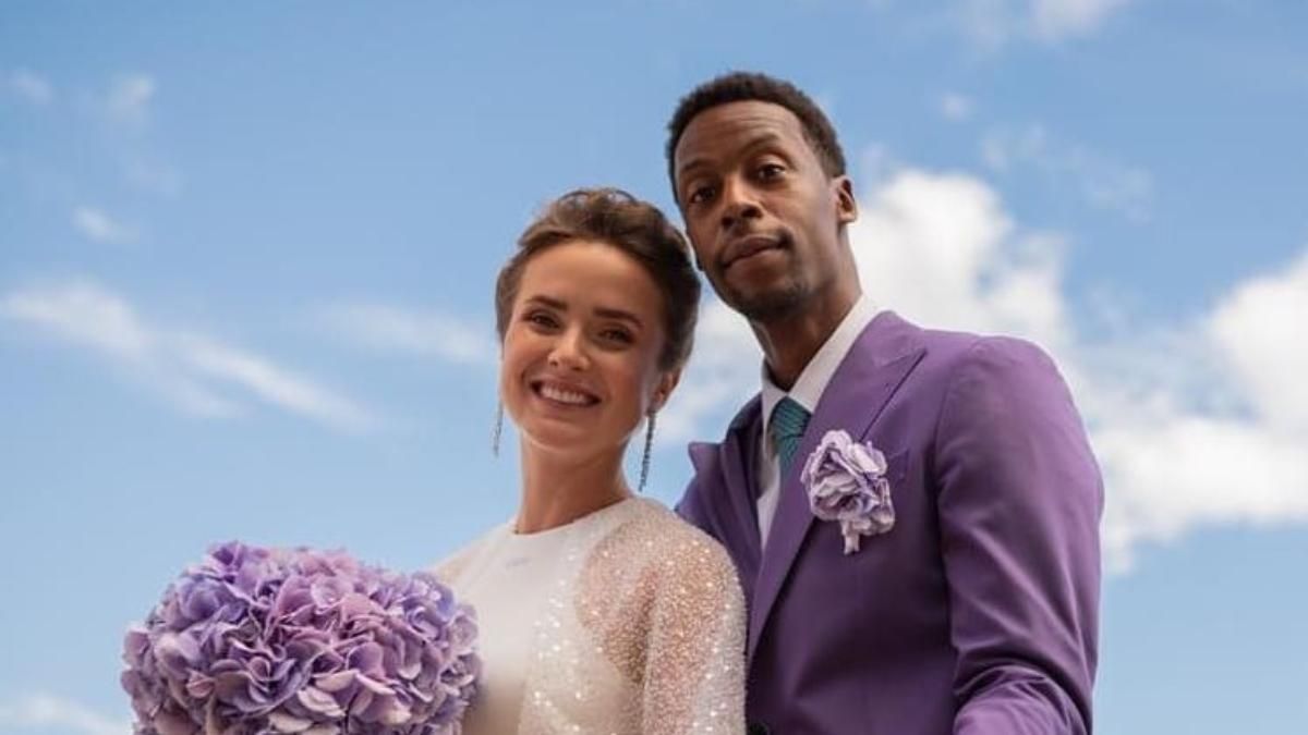 Еліна Світоліна та Гаель Монфіс Еліна Світоліна та Гаель Монфіс