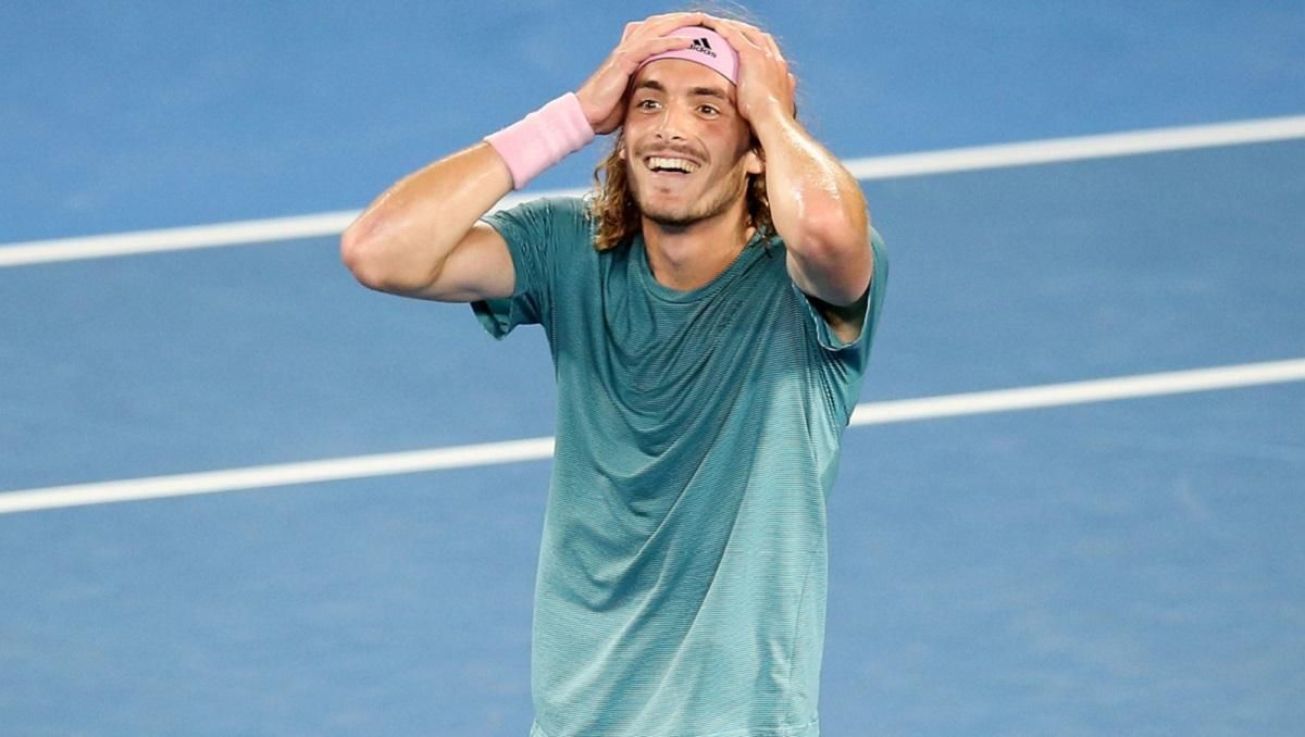 Ціціпас курйозно зламав ракетку під час матчу – відео Ціціпас курйозно зламав ракетку під час матчу – відео