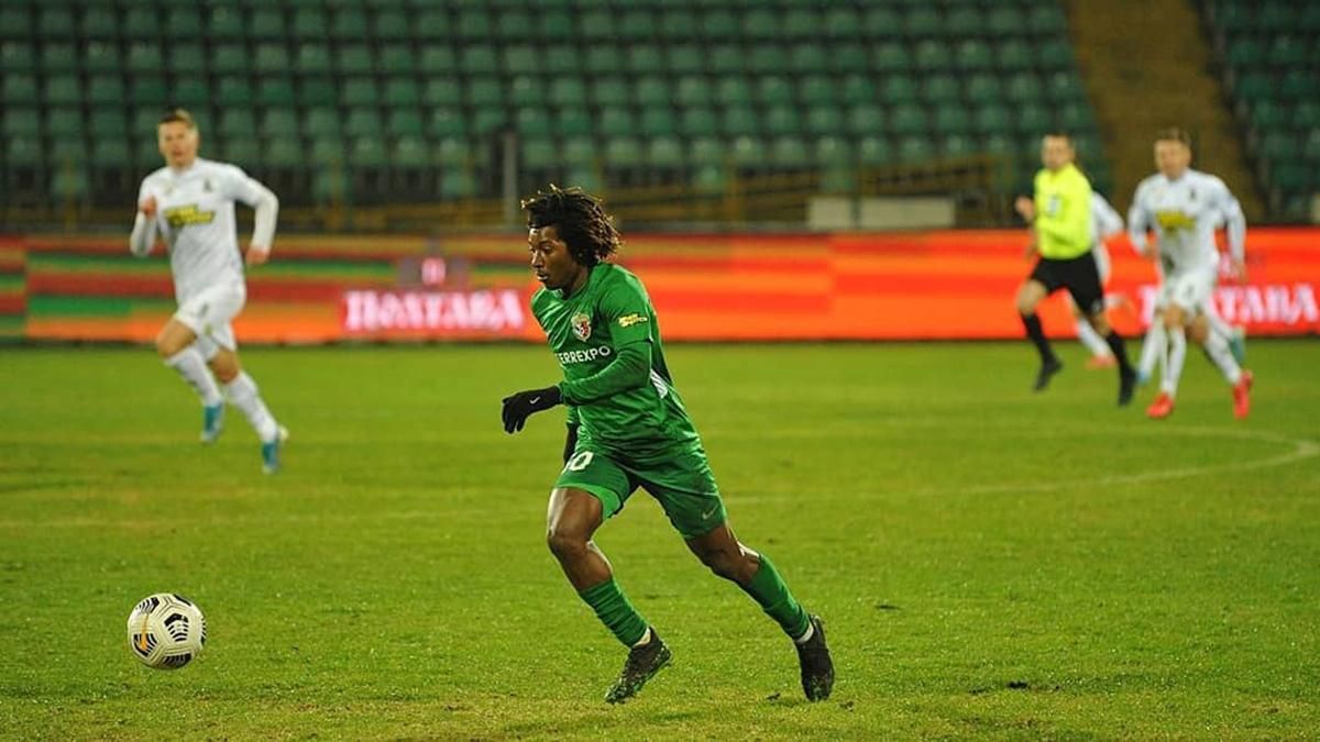 Ібрагім Кане забив гол за Ворсклу Ібрагім Кане забив гол за Ворсклу