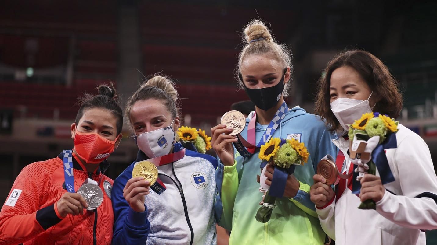 Дарію Білодід нагородили медаллю Олімпійських ігор 2020: фото