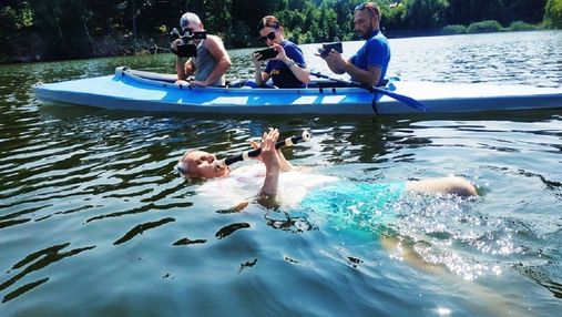Заплив із одночасною грою на флейті: житель Харківщини встановив незвичайний рекорд – фото