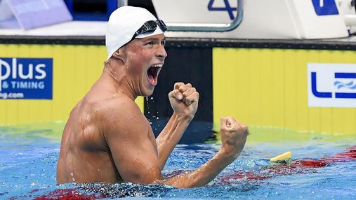 Український плавець Михайло Романчук встановив олімпійський рекорд і вийшов у фінал