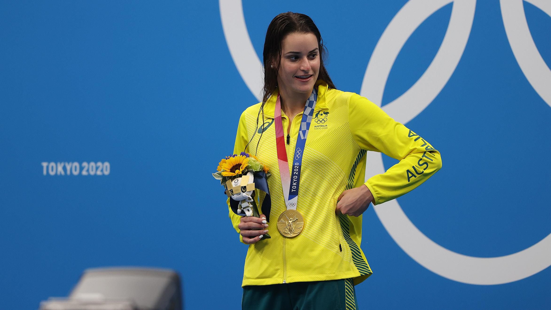 Да, бля*ь... О, черт: австралийка Кейли Маккиоун сверхэмоционально отреагировала на золото Олимпиады-2020