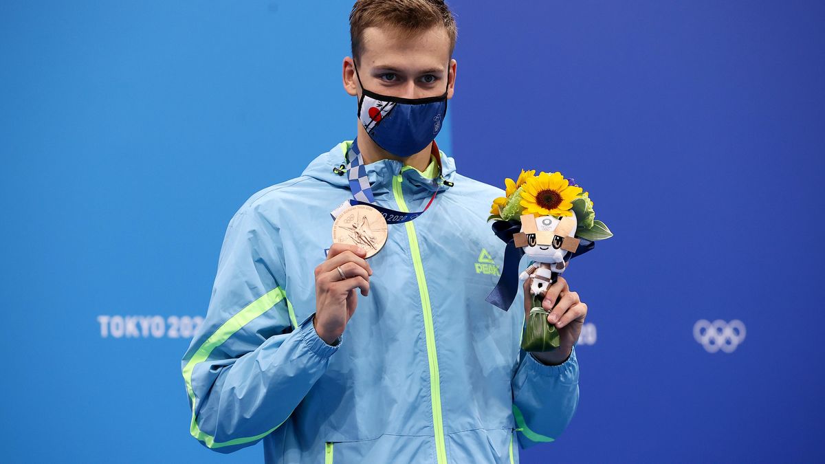 Бронза Михаила Романчука на Олимпиаде: фото с церемонии награждения