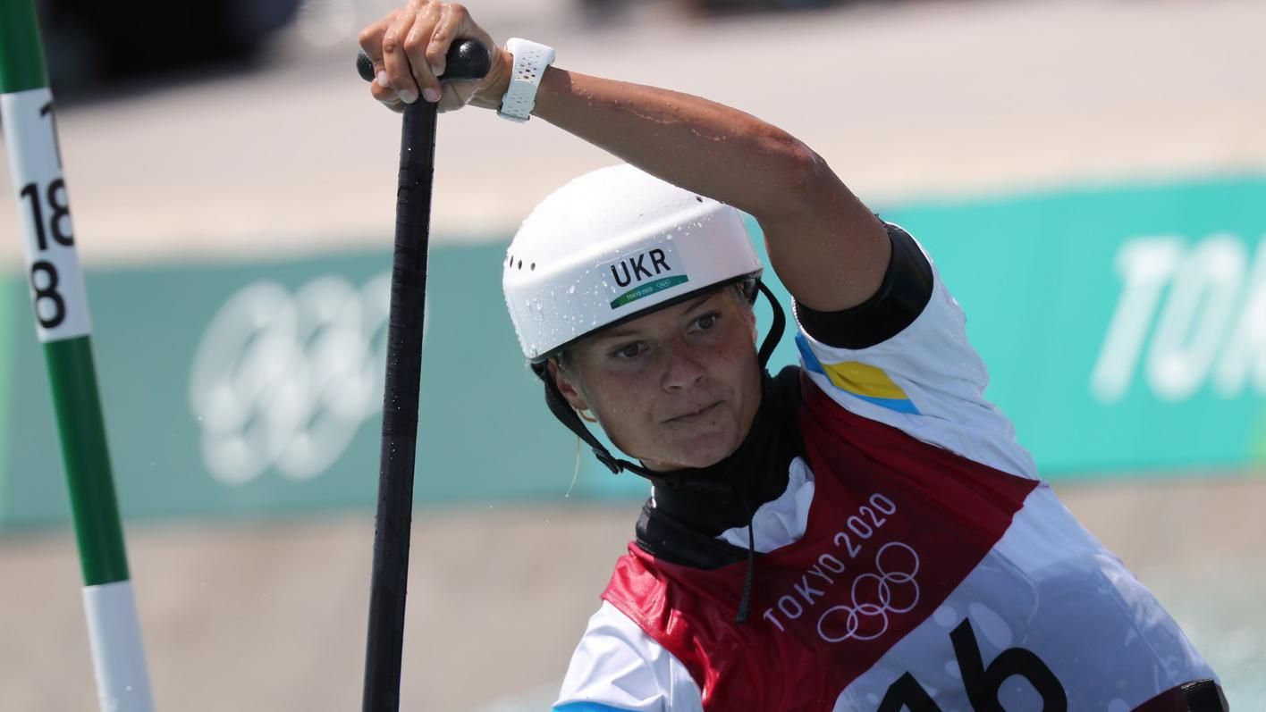 Вікторія Ус посіла 7 місце на Олімпіаді з веслувального слалому на каное