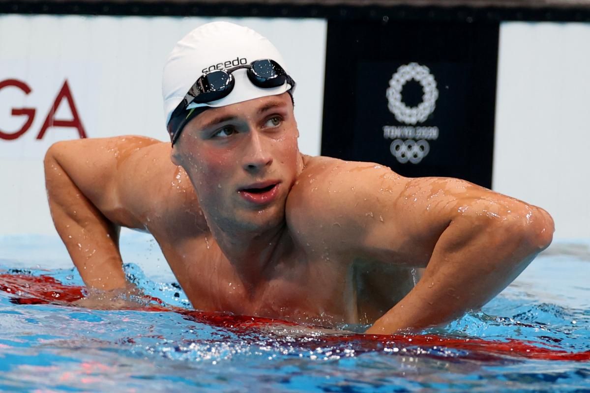 Пловец Михаил Романчук вышел в финал 1500 метров вольным стилем