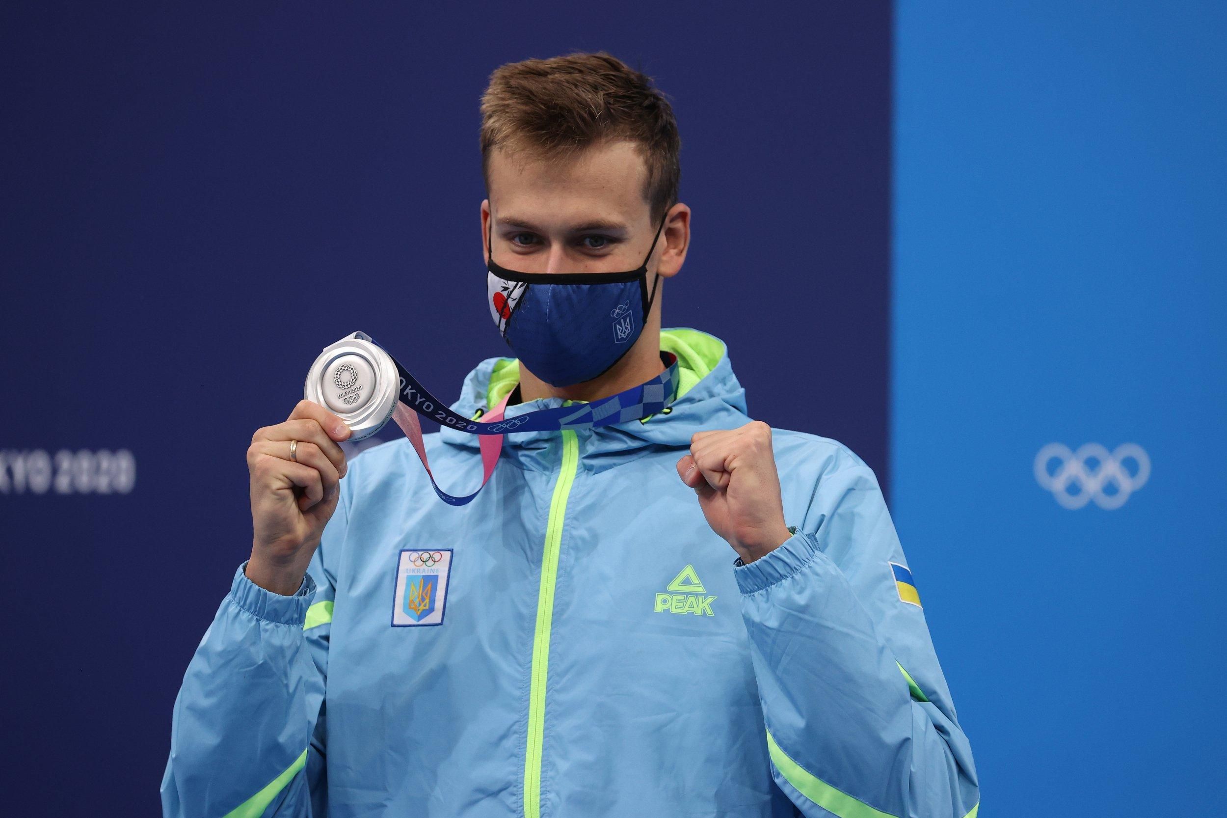 Михаил Романчук получил серебро на Олимпиаде 2020: видео заплыва