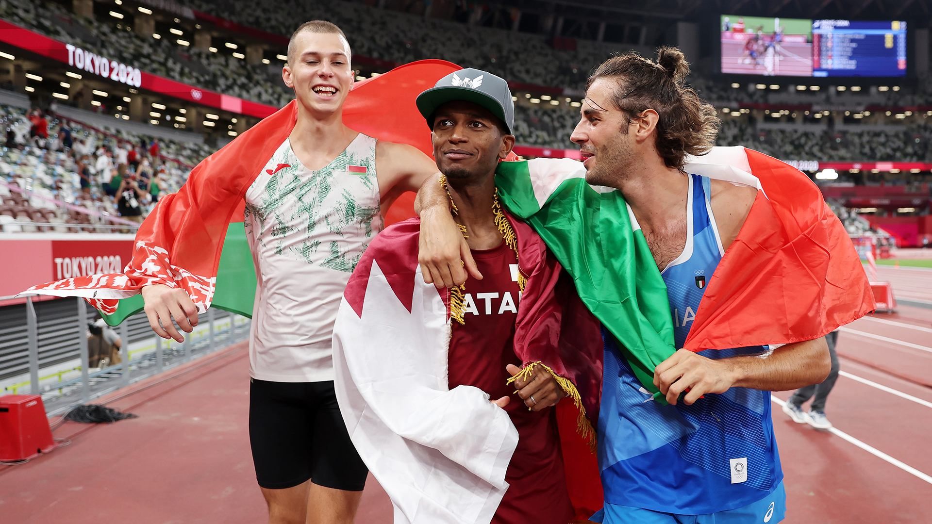 Мутаз Баршим та Джанмарко Тамбері стали олімпійськими чемпіонами Мутаз Баршим та Джанмарко Тамбері стали олімпійськими чемпіонами