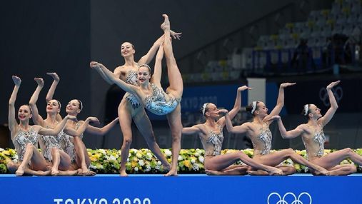 "Бронзові рибки": українські синхроністки вибороли третє місце на Олімпіаді-2020