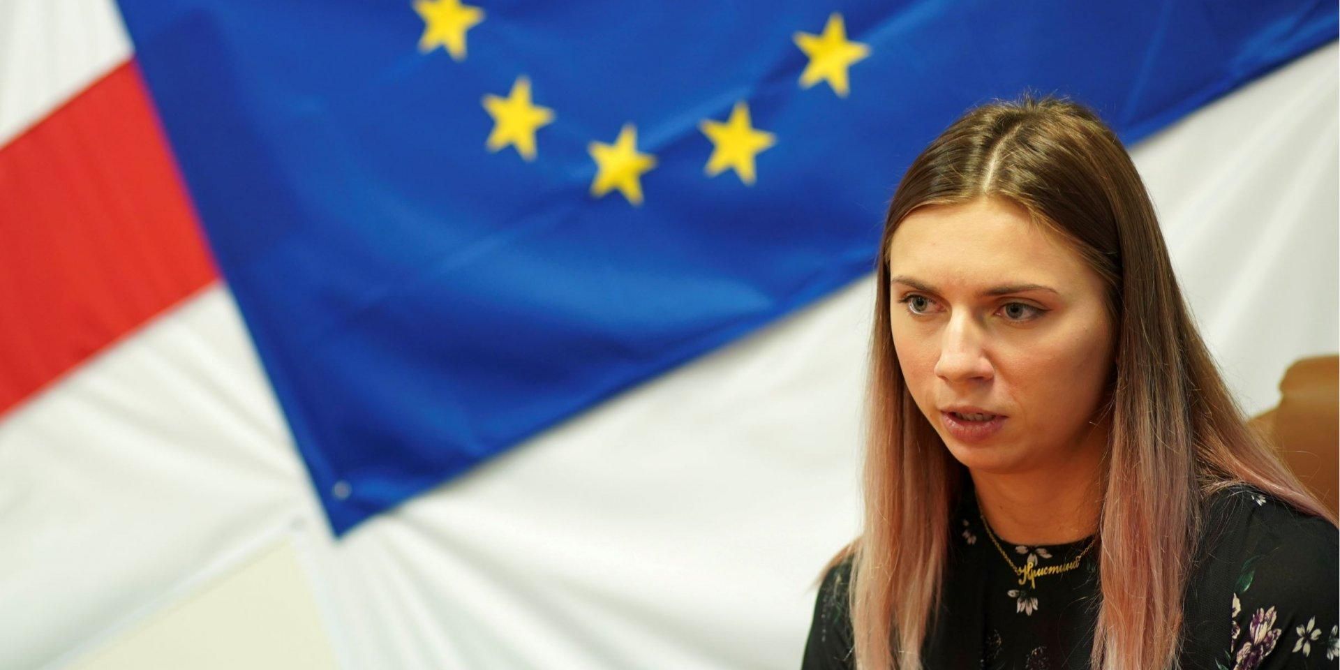 Тімановська виставила на аукціон срібну медаль Європейських ігор Тімановська виставила на аукціон срібну медаль Європейських ігор