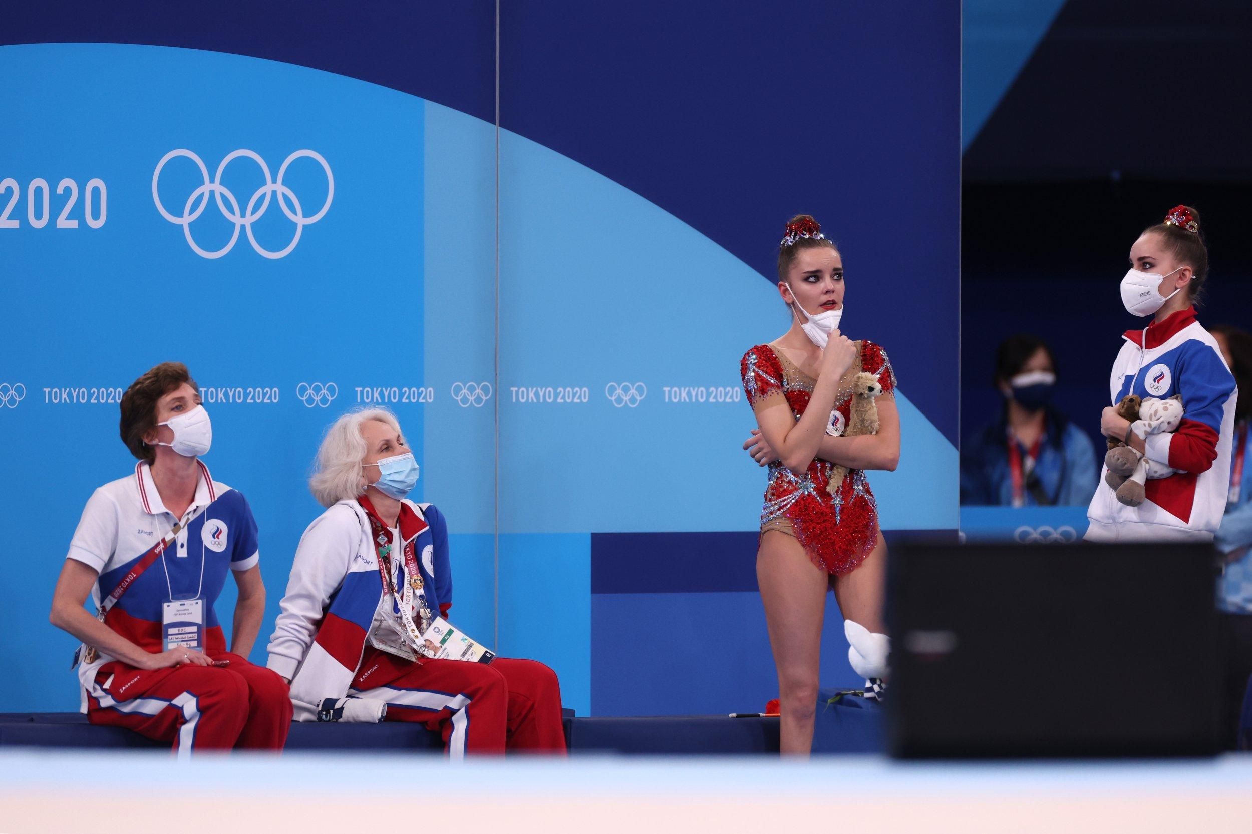 Росіянка розплакалася через поразку на Олімпіаді
