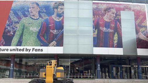 У Барселоні – нова ера: зі стадіону каталонців прибрали величезне зображення Мессі