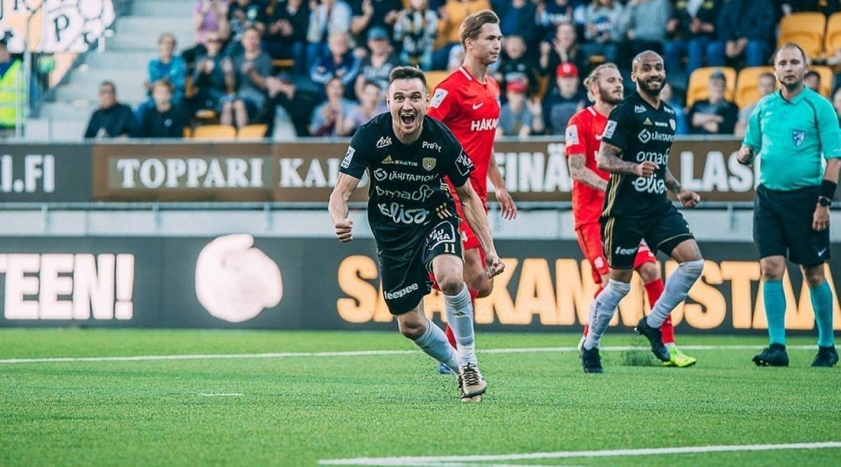 Экс-футболист сборной Украины забил победный гол в Финляндии: видео Экс-футболист сборной Украины забил победный гол в Финляндии: видео