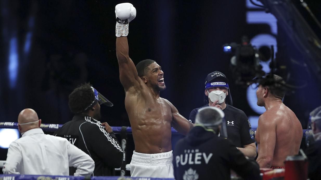 Джошуа готовится к 15-раундовому бою с Усиком Джошуа готовится к 15-раундовому бою с Усиком