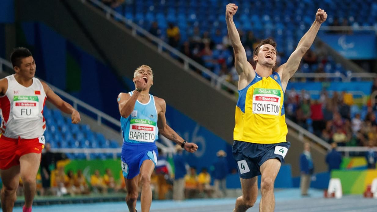 Цвєтов відмовився від фото з росіянами на Паралімпіаді: фото Цвєтов відмовився від фото з росіянами на Паралімпіаді: фото