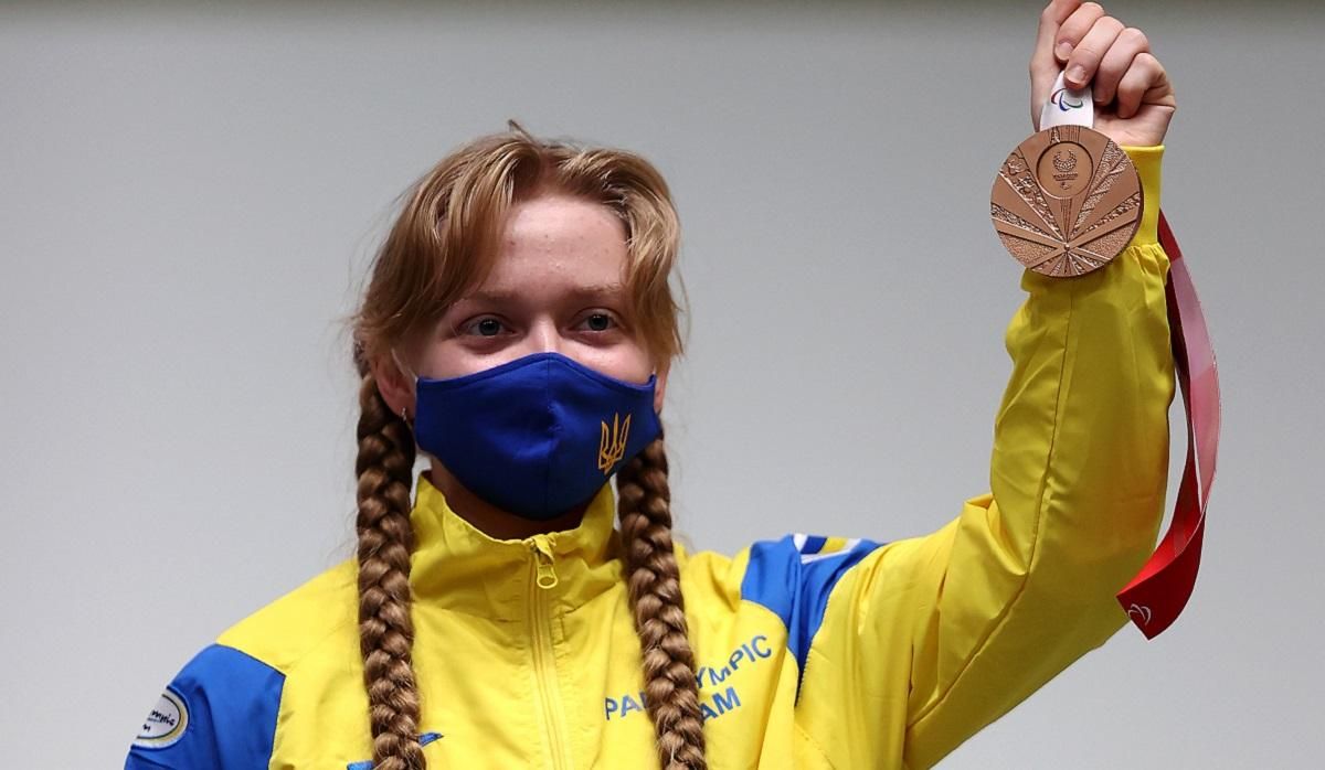 Украинка Щетник стала третьей на Паралимпиаде: это ее вторая "бронза" в Токио