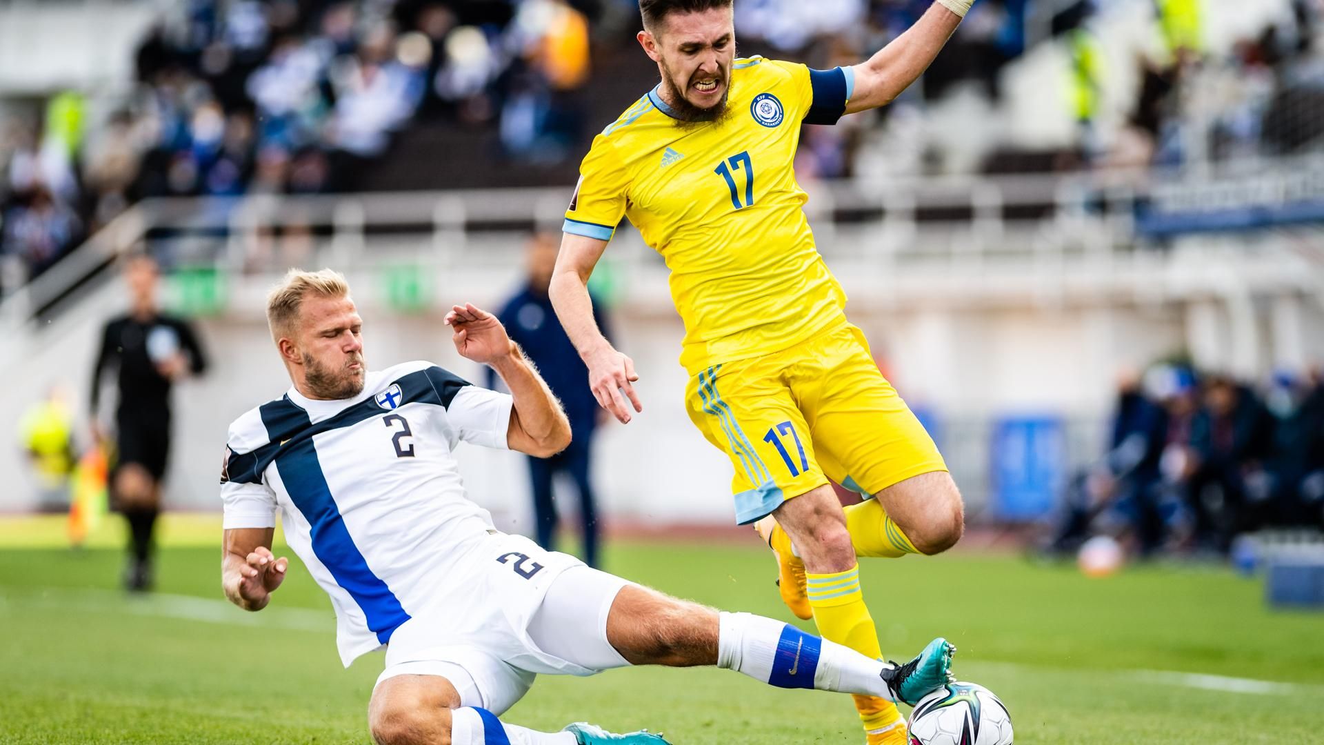 Фінляндія обіграла Казахстан та опустила Україну на третє місце у відборі на ЧС-2022: відео - Спорт 24