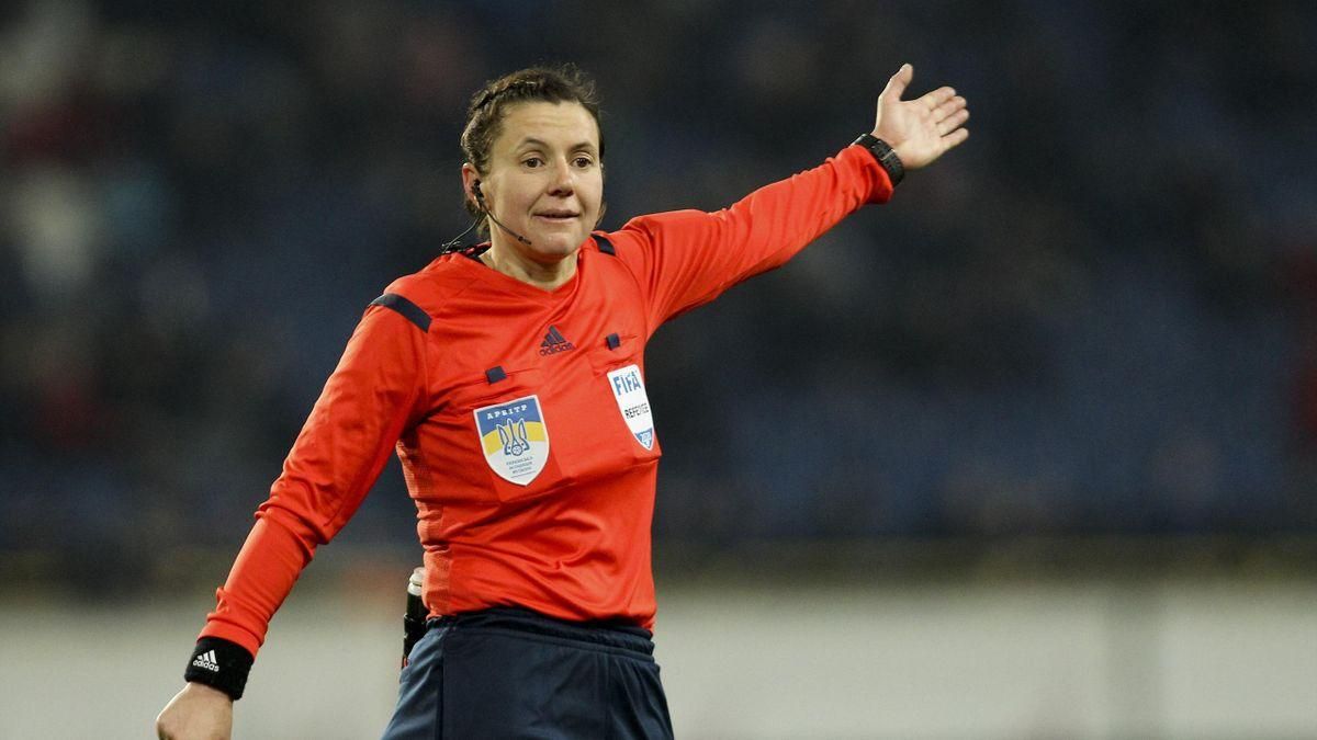 Украинка назначена главным арбитром матча отбора на чемпионат мира по футболу Украинка назначена главным арбитром матча отбора на чемпионат мира по футболу
