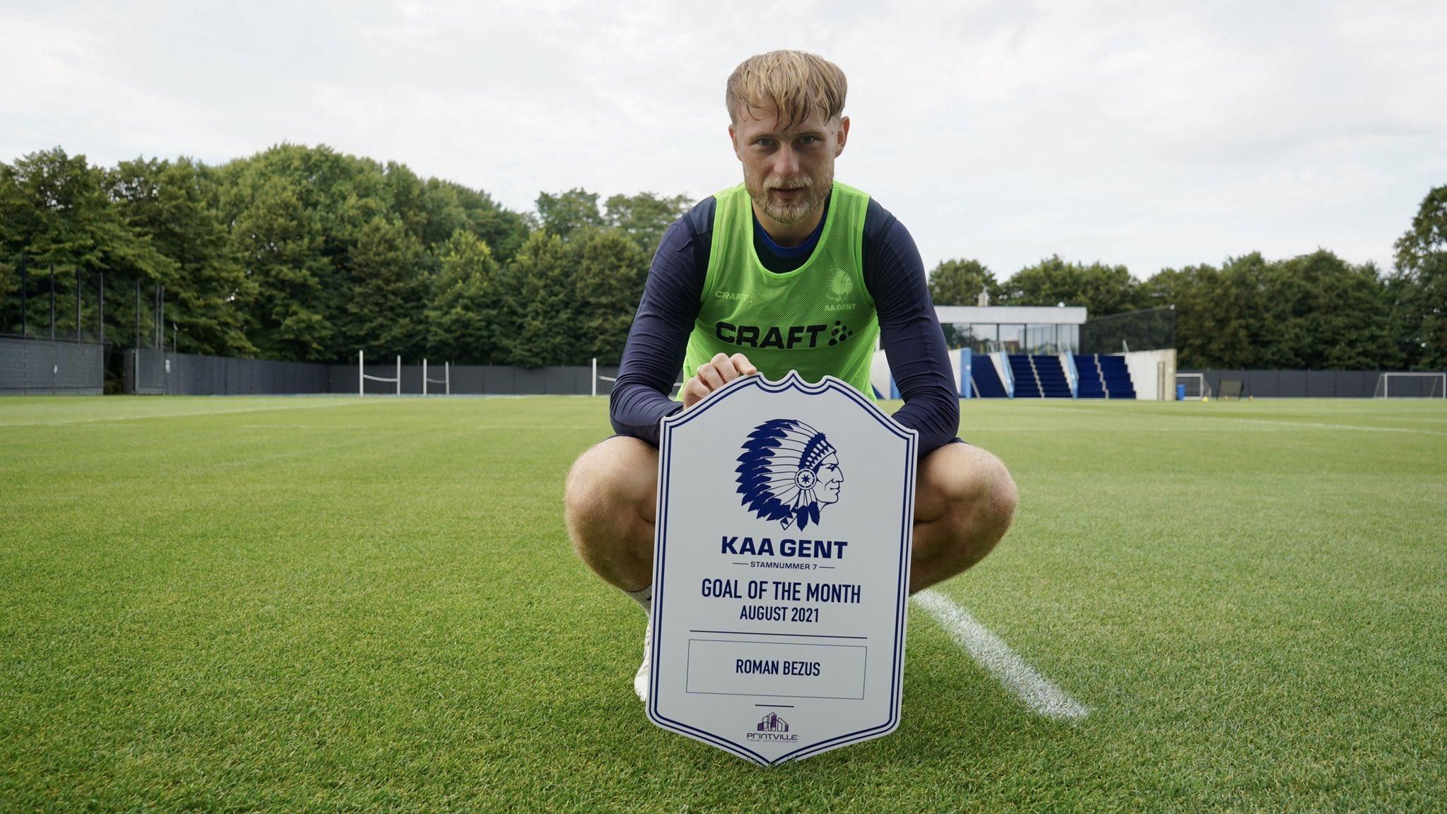 Філігранний гол Безуса за Гент визнали найкращим у серпні: відео - Спорт 24 Філігранний гол Безуса за Гент визнали найкращим у серпні: відео - Спорт 24