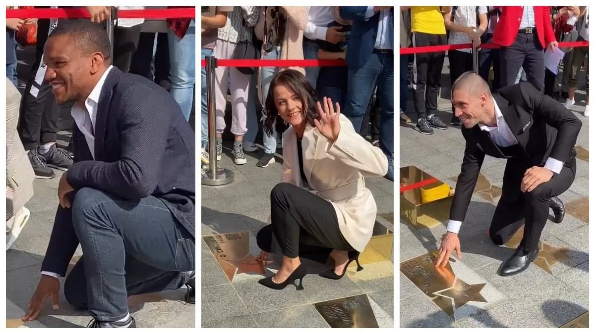 Беленюк, Горуна і Коляденко отримали унікальні відзнаки на Алеї зірок: відео з церемонії - Новини Київ - Спорт 24 Беленюк, Горуна і Коляденко отримали унікальні відзнаки на Алеї зірок: відео з церемонії - Новини Київ - Спорт 24