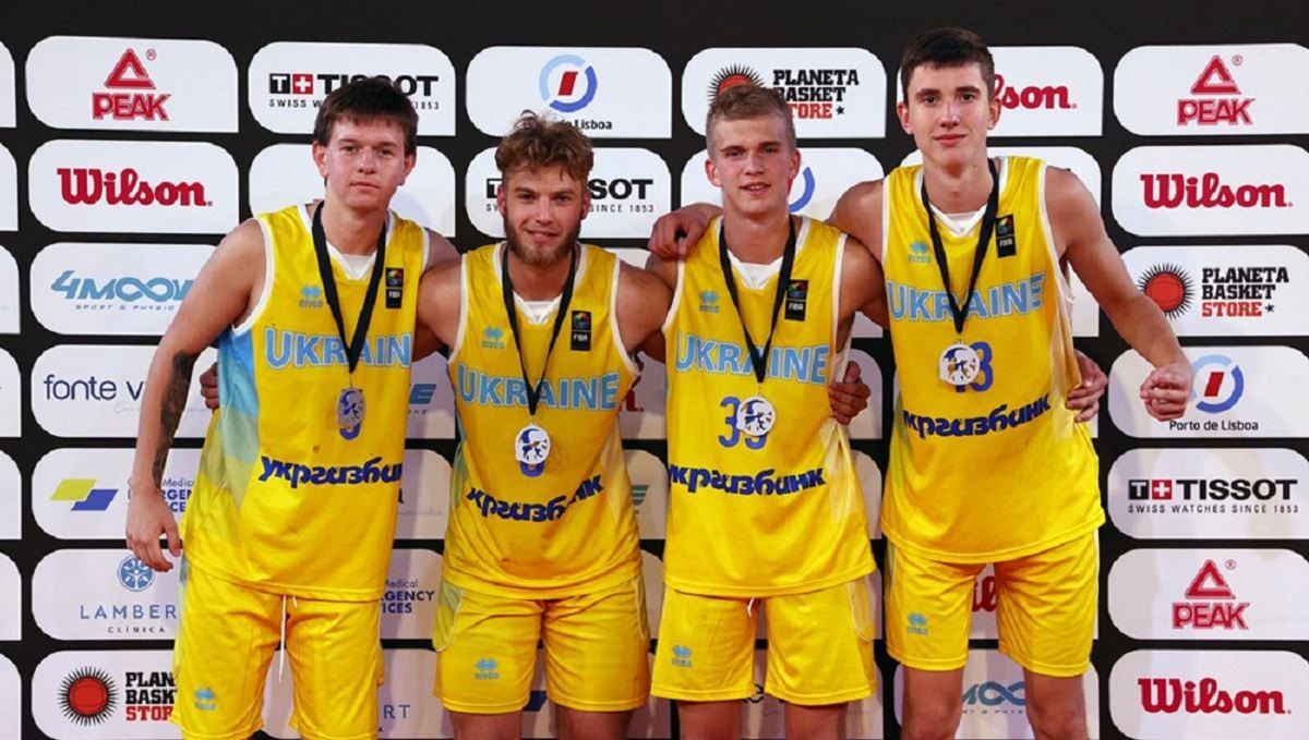 Чоловіча збірна України U-17 здобула "срібло" Євробаскету-3х3: відео - Новини спорту - Спорт 24