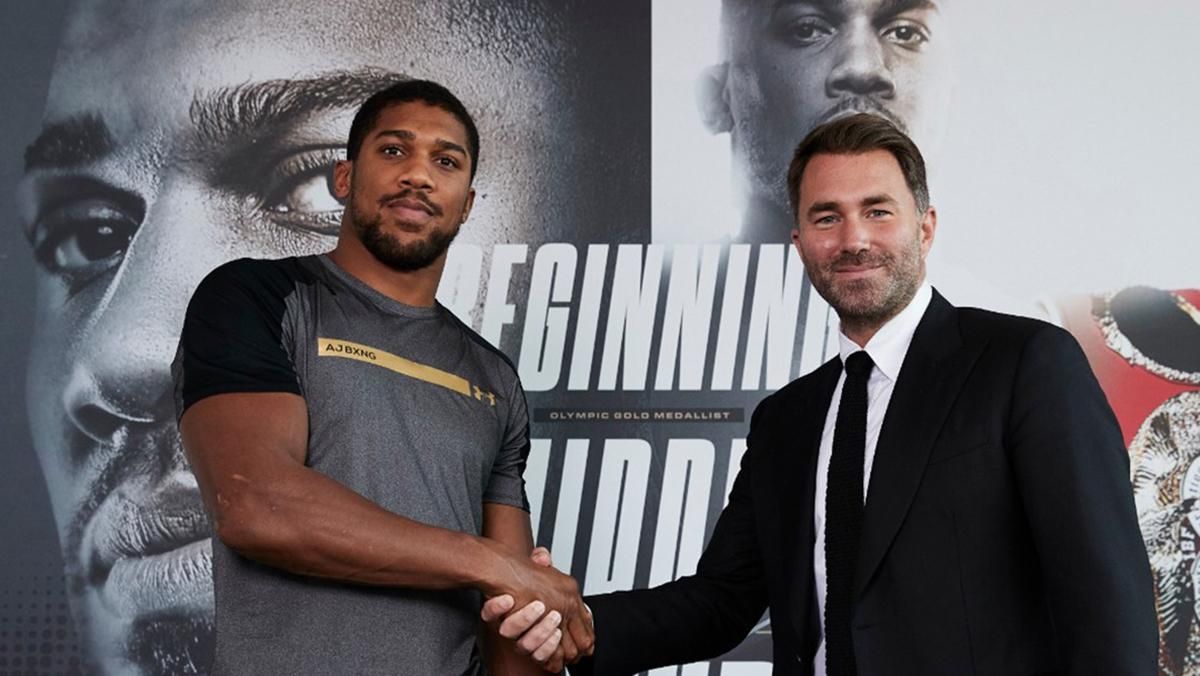 Це буде психологічно виснажливий бій проти "міцного горішка" Усика, – промоутер Едді Хірн - новини боксу - Спорт 24 Це буде психологічно виснажливий бій проти "міцного горішка" Усика, – промоутер Едді Хірн - новини боксу - Спорт 24