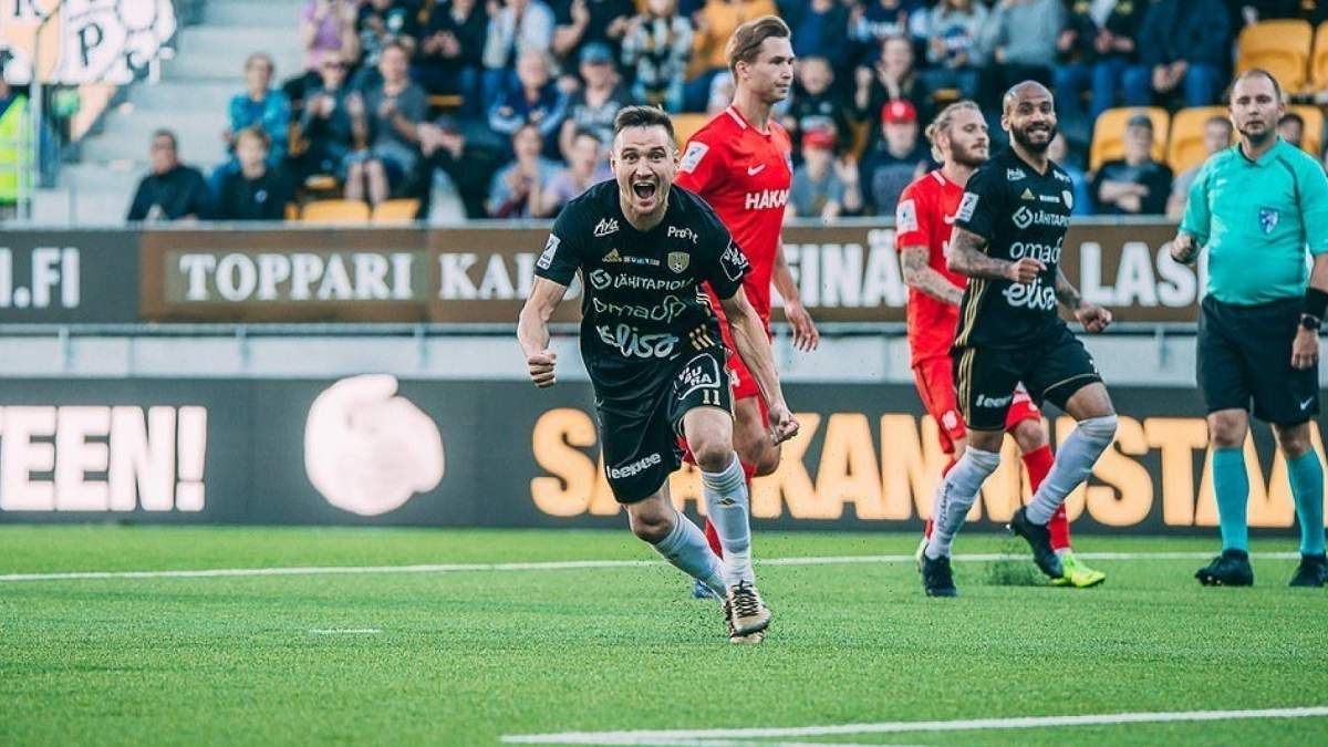 Гол ексфутболіста збірної України допоміг команді вирвати перемогу у Фінляндії: відео - Спорт 24 Гол ексфутболіста збірної України допоміг команді вирвати перемогу у Фінляндії: відео - Спорт 24