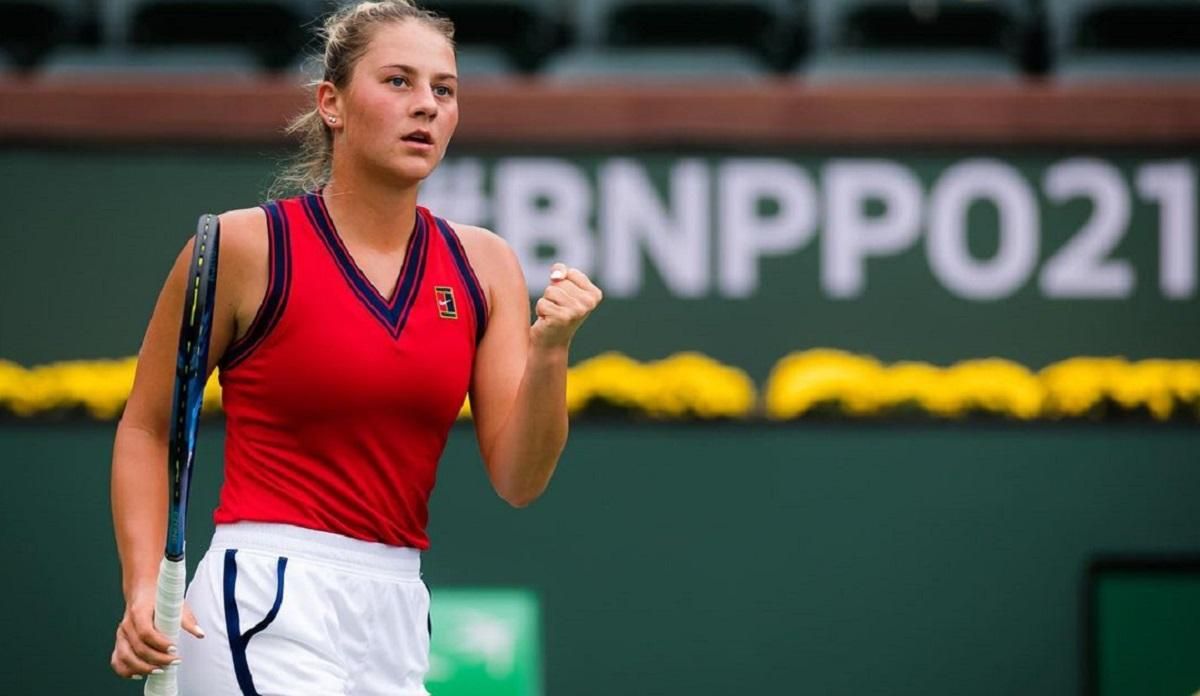 Марта Костюк одержала волевую победу на старте турнира в США Марта Костюк одержала волевую победу на старте турнира в США