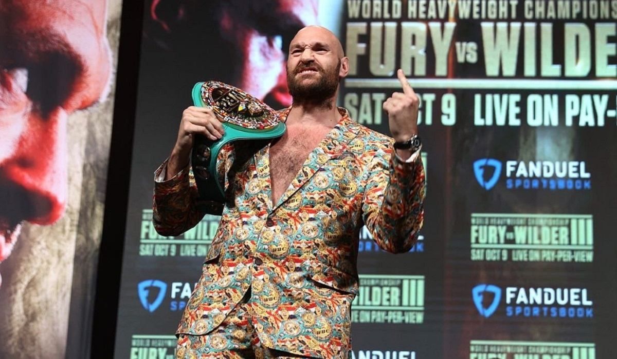 Я надер дупу Уайлдеру, – Ф'юрі познущався над Деонтеєм напередодні третього бою - новини боксу - Спорт 24 Я надер дупу Уайлдеру, – Ф'юрі познущався над Деонтеєм напередодні третього бою - новини боксу - Спорт 24