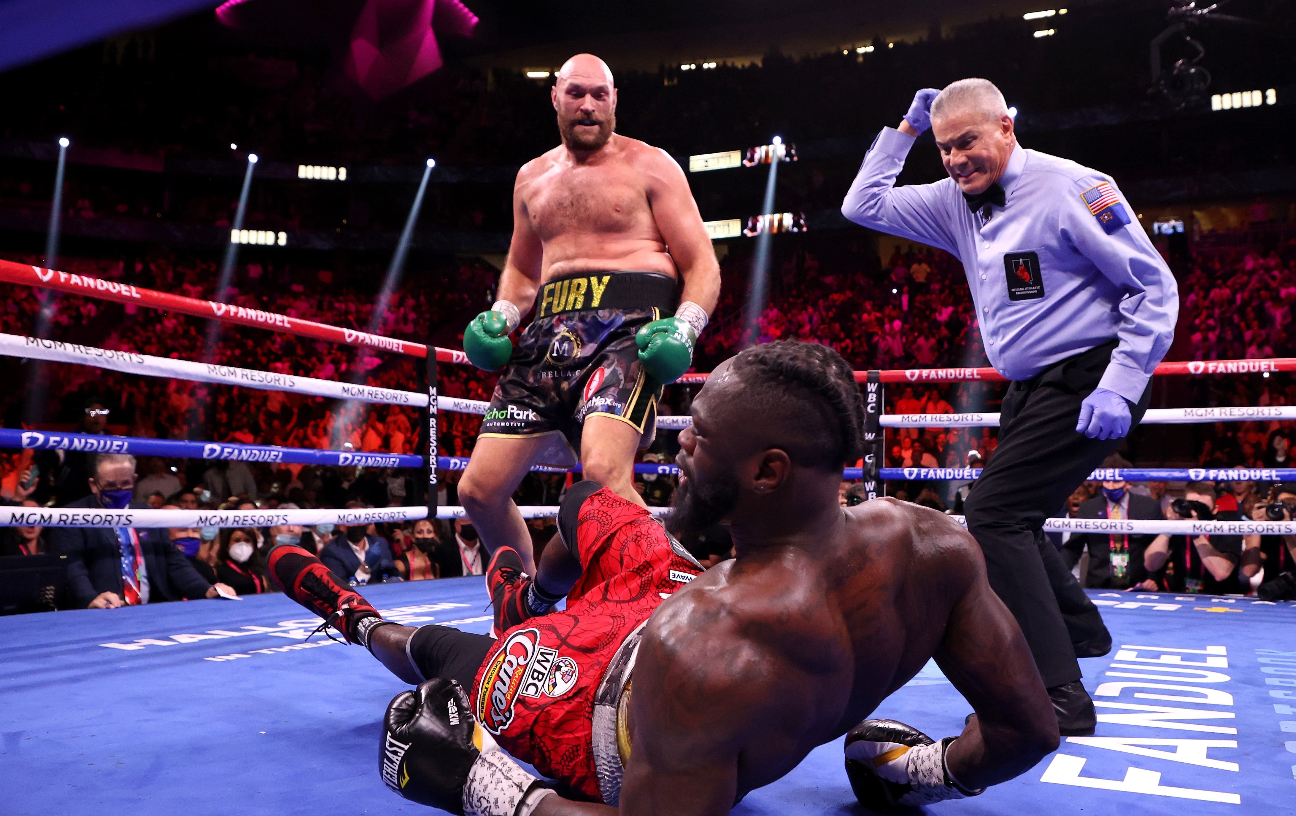 Ф'юрі - Уайлдер: відео нокауту, хто переміг 10 жовтня Ф'юрі - Уайлдер: відео нокауту, хто переміг 10 жовтня