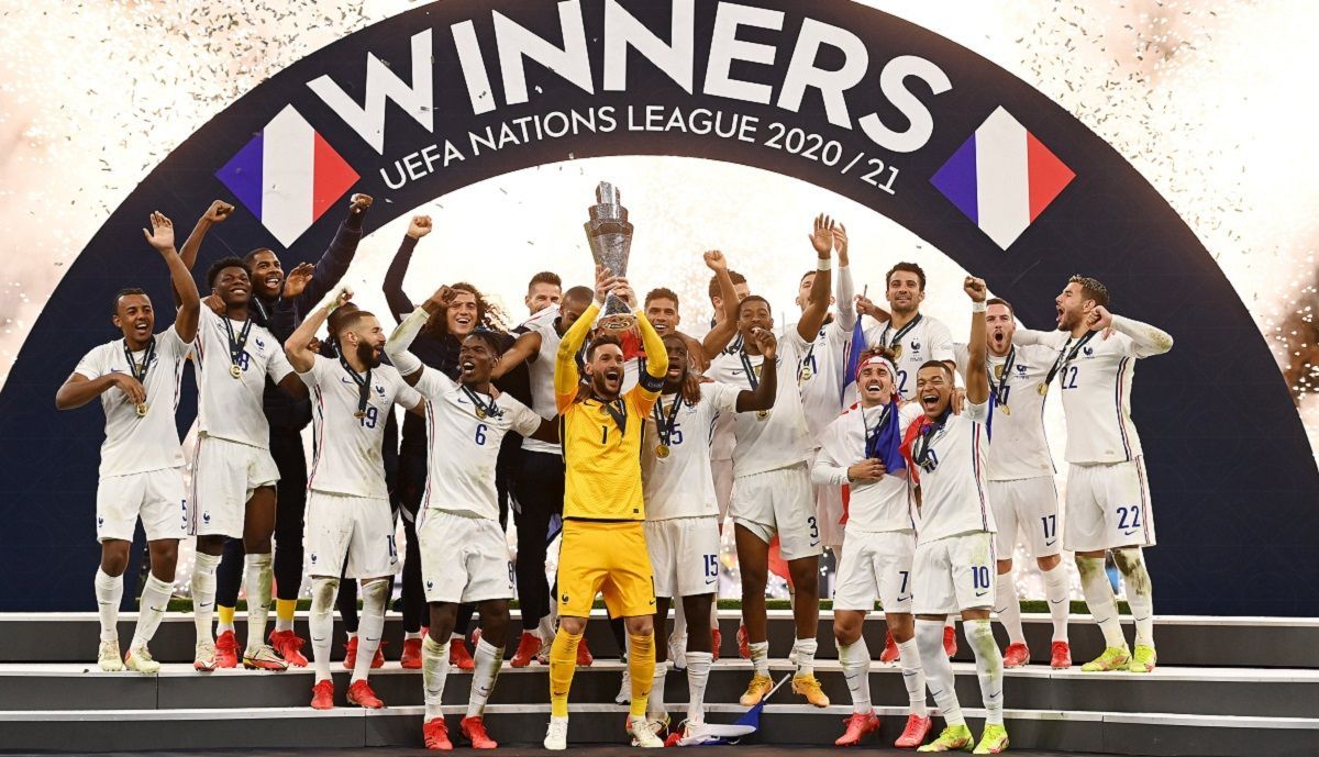 Знищили Італію та Іспанію: відео нагородження переможця Ліги націй Франції - Спорт 24