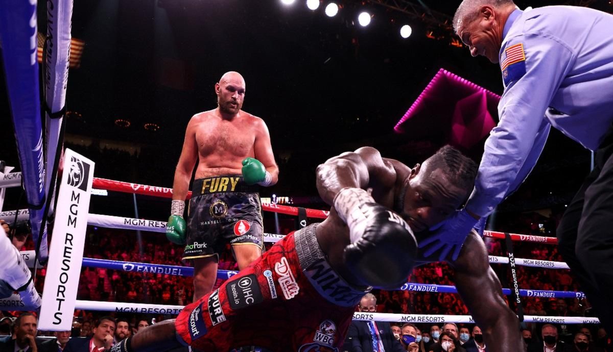 Після тотального побиття та нокауту: Ф'юрі зламав руку та палець Уайлдеру - бокс новини - Спорт 24 Після тотального побиття та нокауту: Ф'юрі зламав руку та палець Уайлдеру - бокс новини - Спорт 24