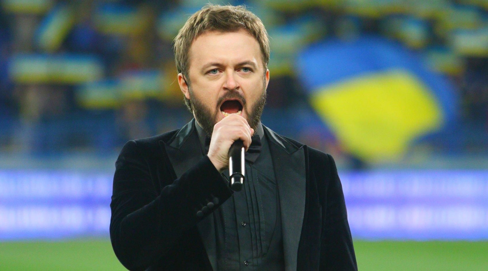 Дзиздьо исполнит гимн Украины на "Арене Львов" перед матчем с боснийцами