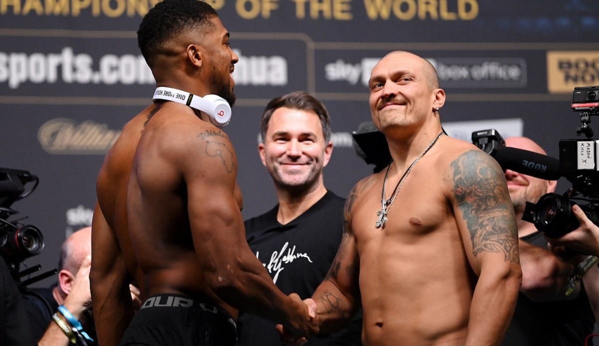 Промоутер Усика заговорив про розподіл гонорарів у реванші з Джошуа - новини боксу - Спорт 24 Промоутер Усика заговорив про розподіл гонорарів у реванші з Джошуа - новини боксу - Спорт 24