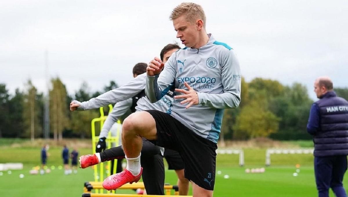 В Манчестер Сити радуются: Зинченко залечил травму В Манчестер Сити радуются: Зинченко залечил травму