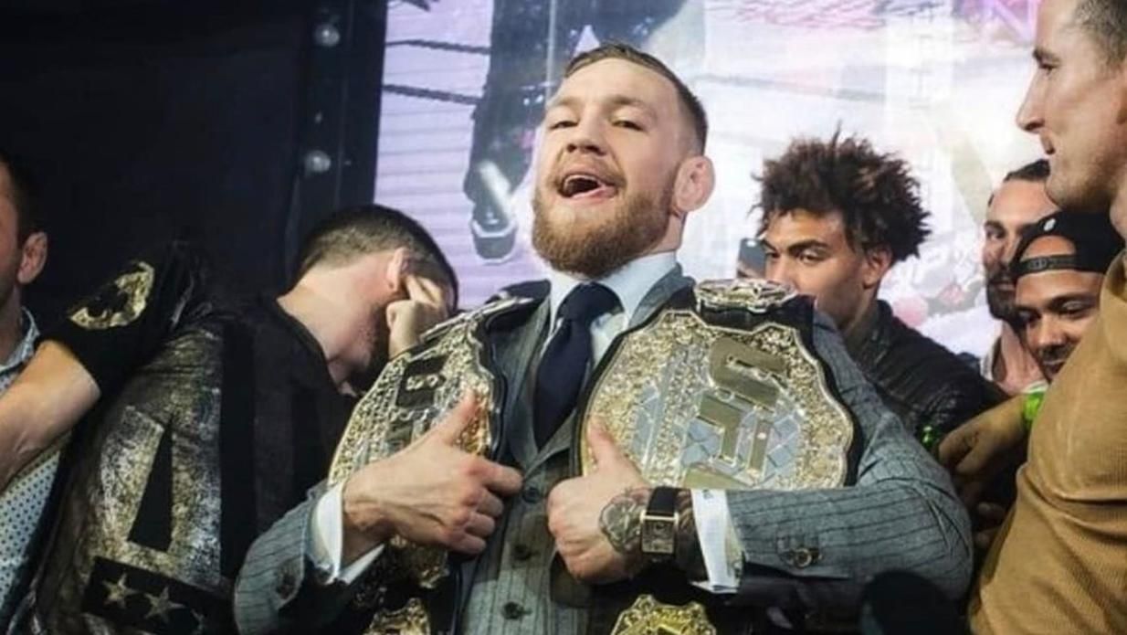 Конор МакГрегор зламав ніс італійському діджею Факкінетті: фото Конор МакГрегор зламав ніс італійському діджею Факкінетті: фото