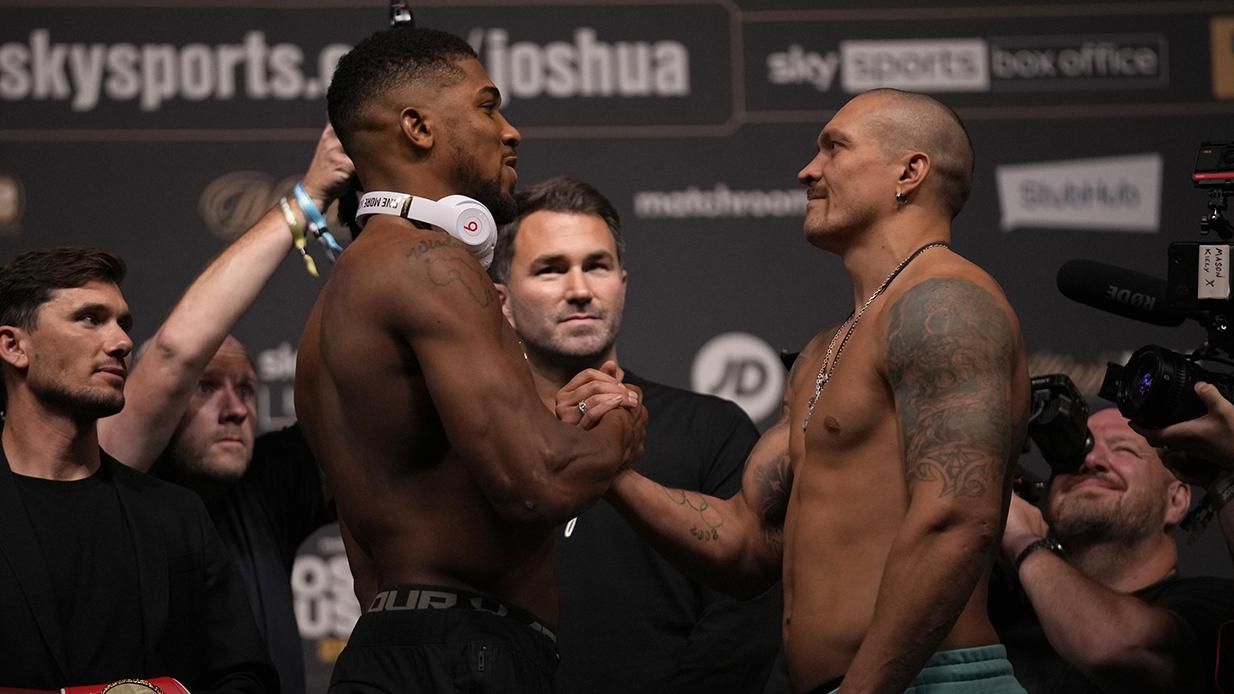 Команда Джошуа назвала новую дату боя с Усиком и намекнула на бешеный гонорар Команда Джошуа назвала новую дату боя с Усиком и намекнула на бешеный гонорар