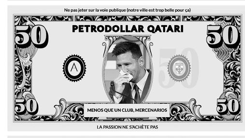Мессі плаче на катарських доларах: фани Марселя готують акцію перед грою з ПСЖ – фото