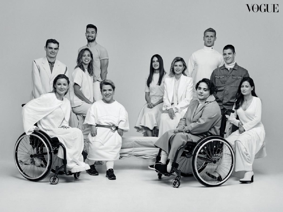 "Без ограничений": Зеленская вместе с паралимпийцами снялись для украинского Vogue