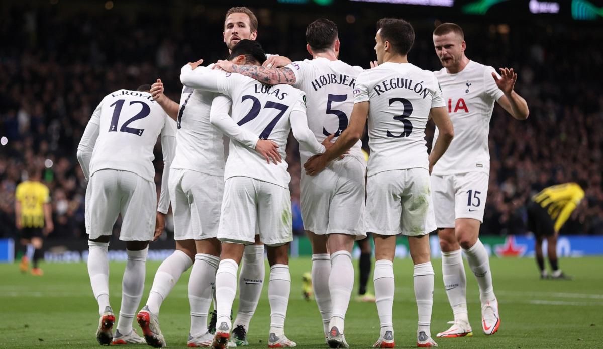 П'ять голів та три вилучення: дебют Конте на чолі Тоттенхема став історичним у єврокубках - Спорт 24 П'ять голів та три вилучення: дебют Конте на чолі Тоттенхема став історичним у єврокубках - Спорт 24