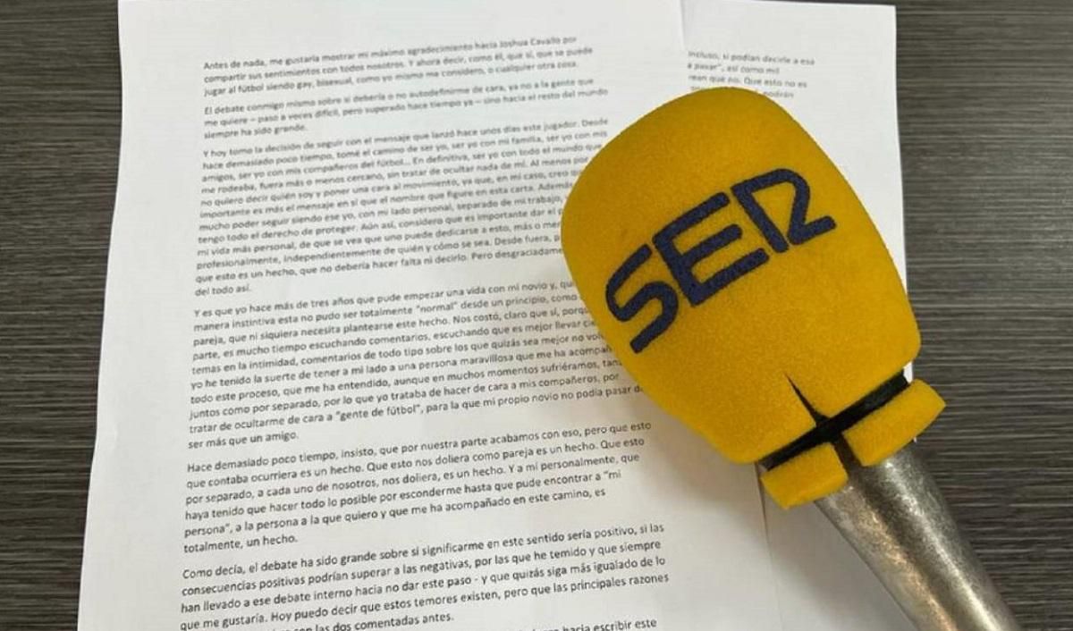 Відверте зізнання ексгравця іспанського клубу: футболіст розповів про свою бісексуальність - Спорт 24 Відверте зізнання ексгравця іспанського клубу: футболіст розповів про свою бісексуальність - Спорт 24