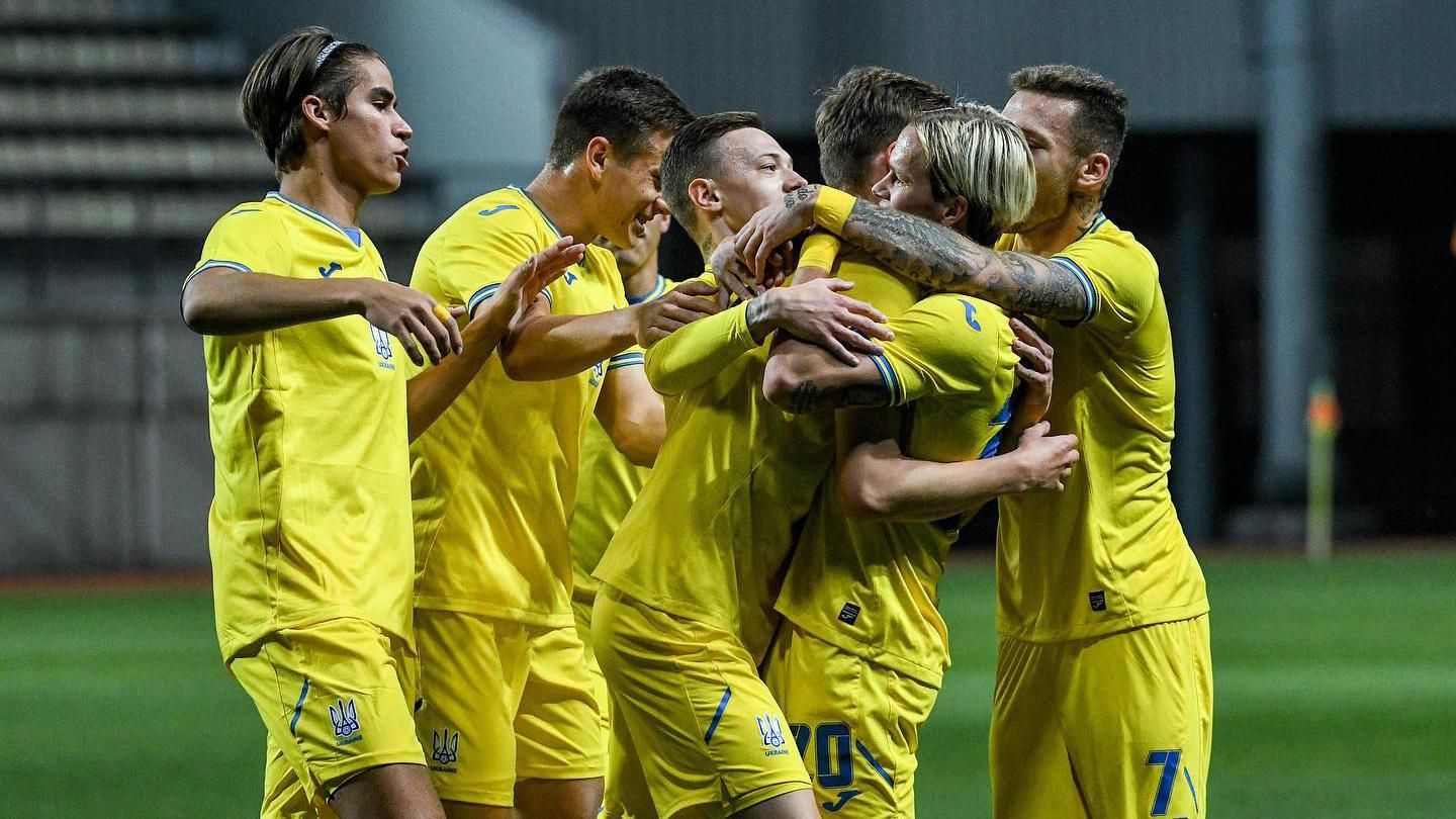 Молодежная сборная Украины упустила победу в важном матче отбора на Евро-2023