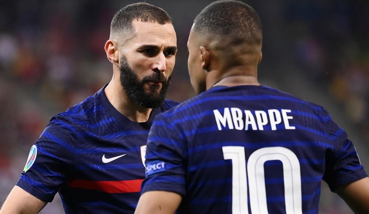 Мбаппе и Бензема отправили Казахстан в футбольный нокаут в игре с Францией Мбаппе и Бензема отправили Казахстан в футбольный нокаут в игре с Францией