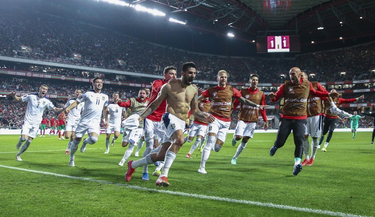 Сербия неожиданно вырвала победу у Португалии на 90 минуте и вышла на ЧМ-2022