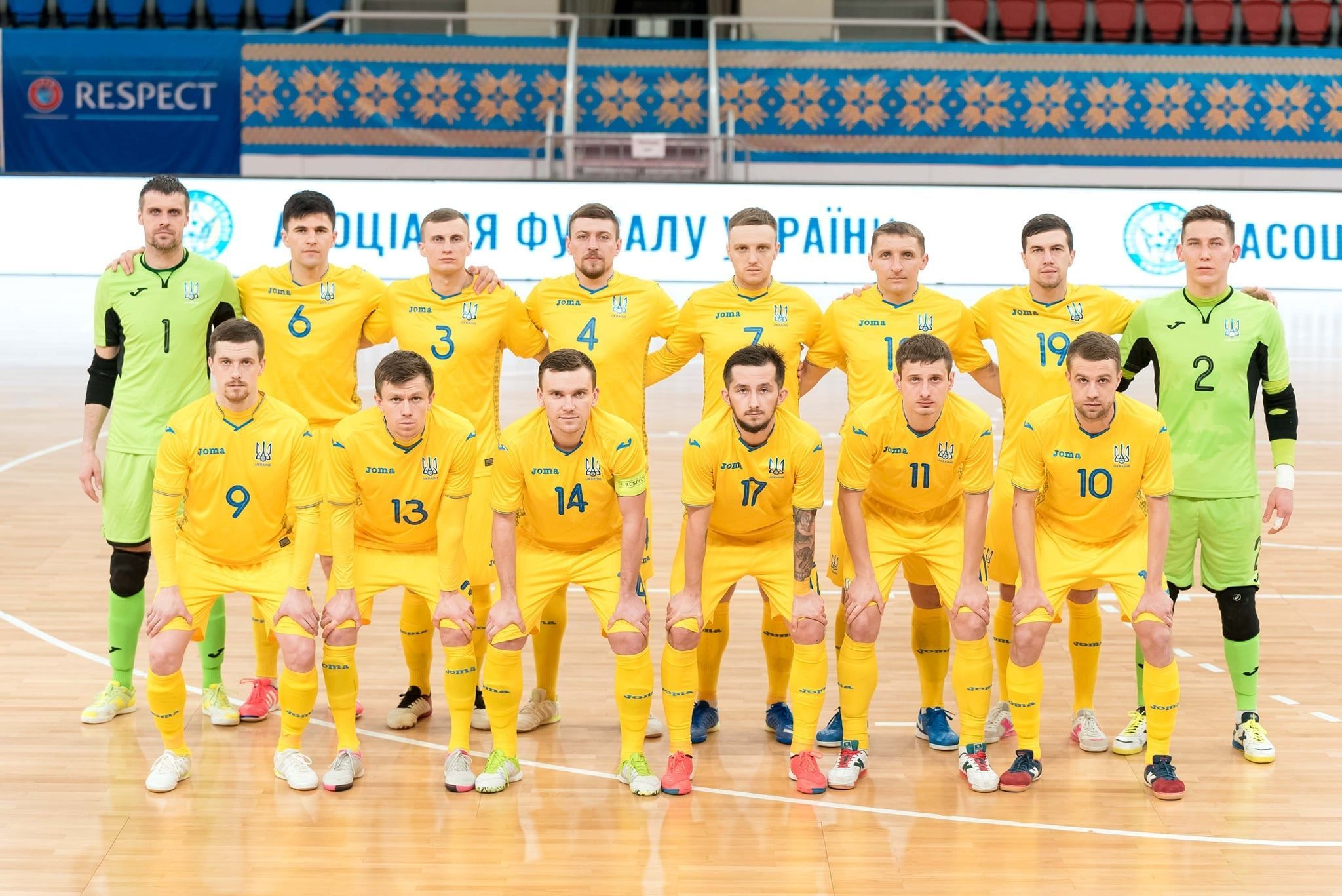 Украина узнала всех соперников на Евро-2022 по футзалу